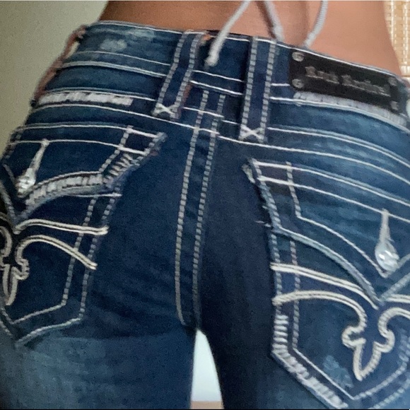 Vintage rock revival low rise jeans - Picture 4 of 7
